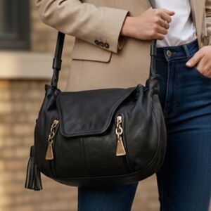 See by Chloé Cherry crossbody bag Black Calfskin Smooth Leather